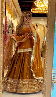 Timeless Beauty in Traditional Selfies