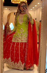 Vibrant Selfie Moments in Colorful Attire