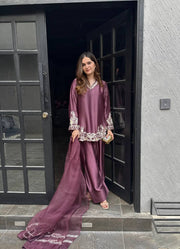 The Purple Suit Where Style Meets Strength