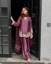 The Purple Suit Where Style Meets Strength