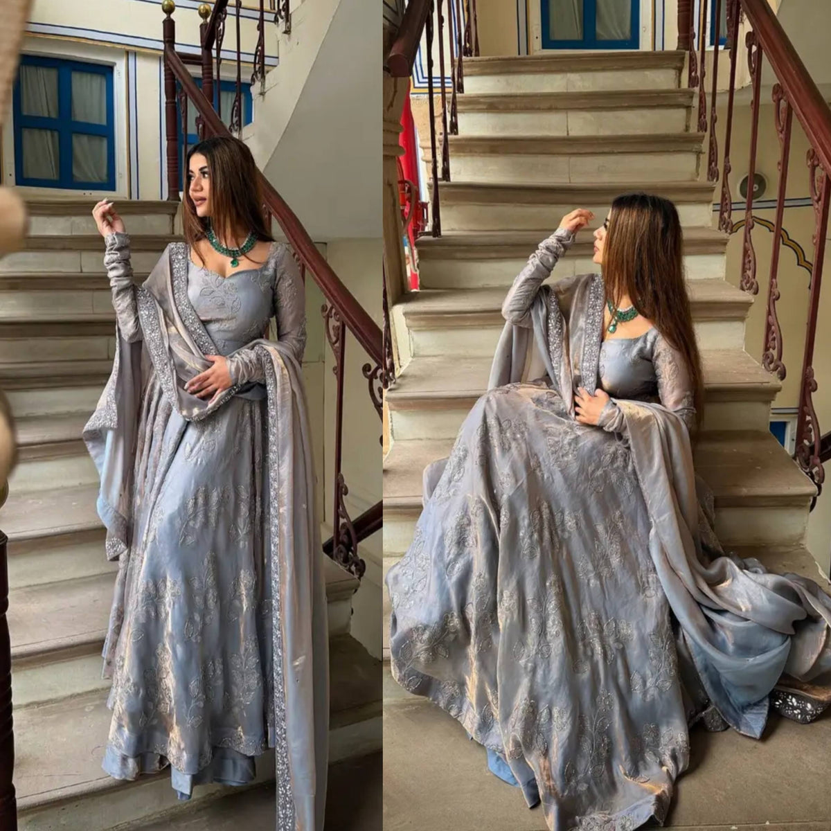 Elegance Unveiled A Graceful Stroll in Style