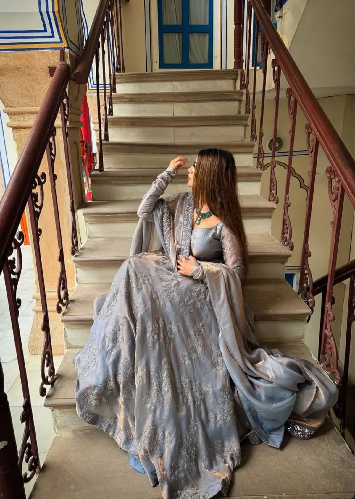 Elegance Unveiled A Graceful Stroll in Style