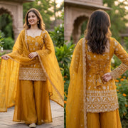 Charming Haldi Ceremony Festive Occasion Wear
