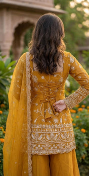 Charming Haldi Ceremony Festive Occasion Wear