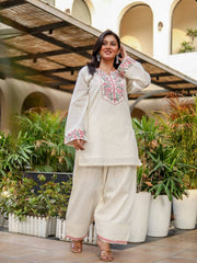 Elegant White Kurta Set for Effortless Style