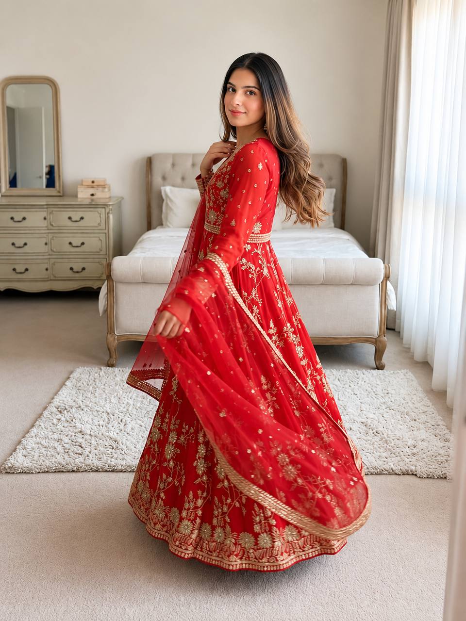 Regal Charm Anarkali Fashion Statement
