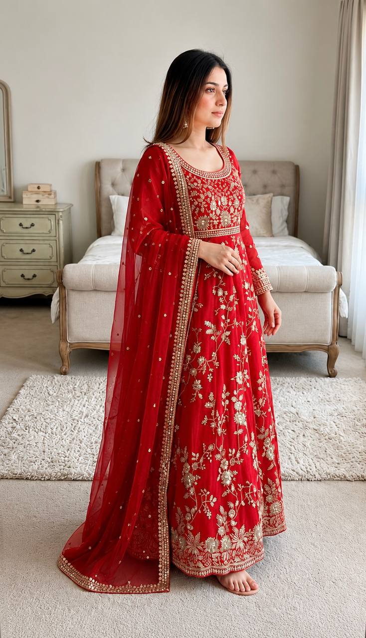Regal Charm Anarkali Fashion Statement