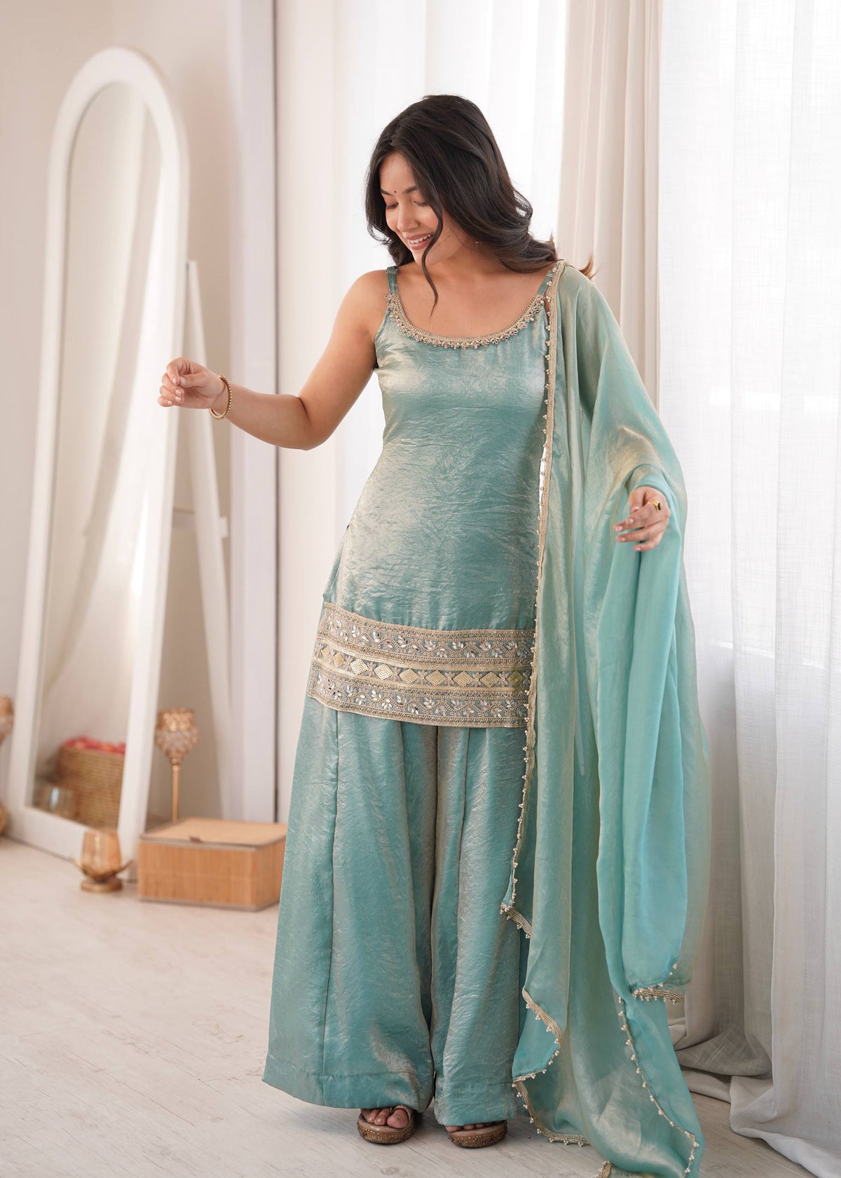 Timeless Grace with Turquoise and Gold