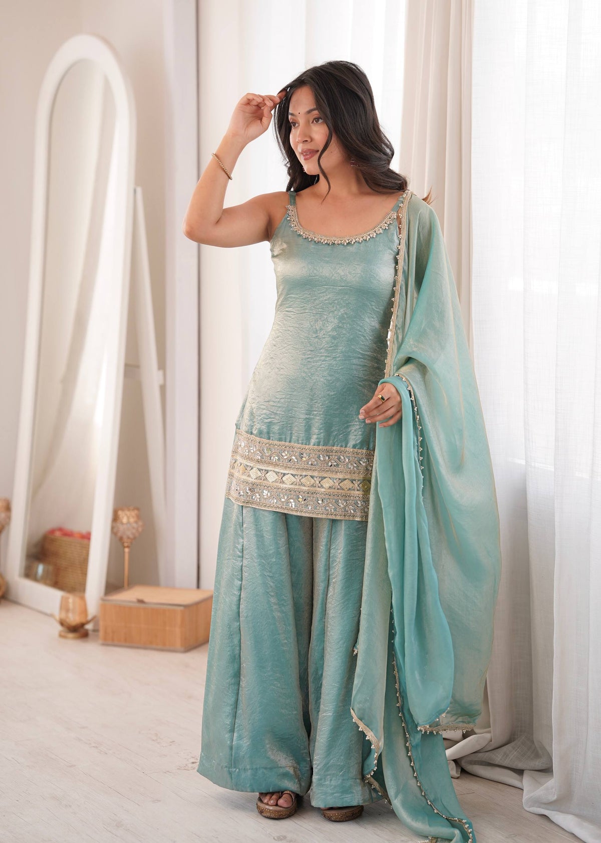 Timeless Grace with Turquoise and Gold
