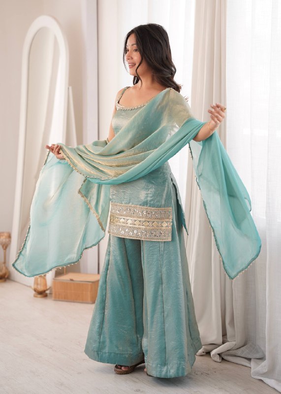 Timeless Grace with Turquoise and Gold