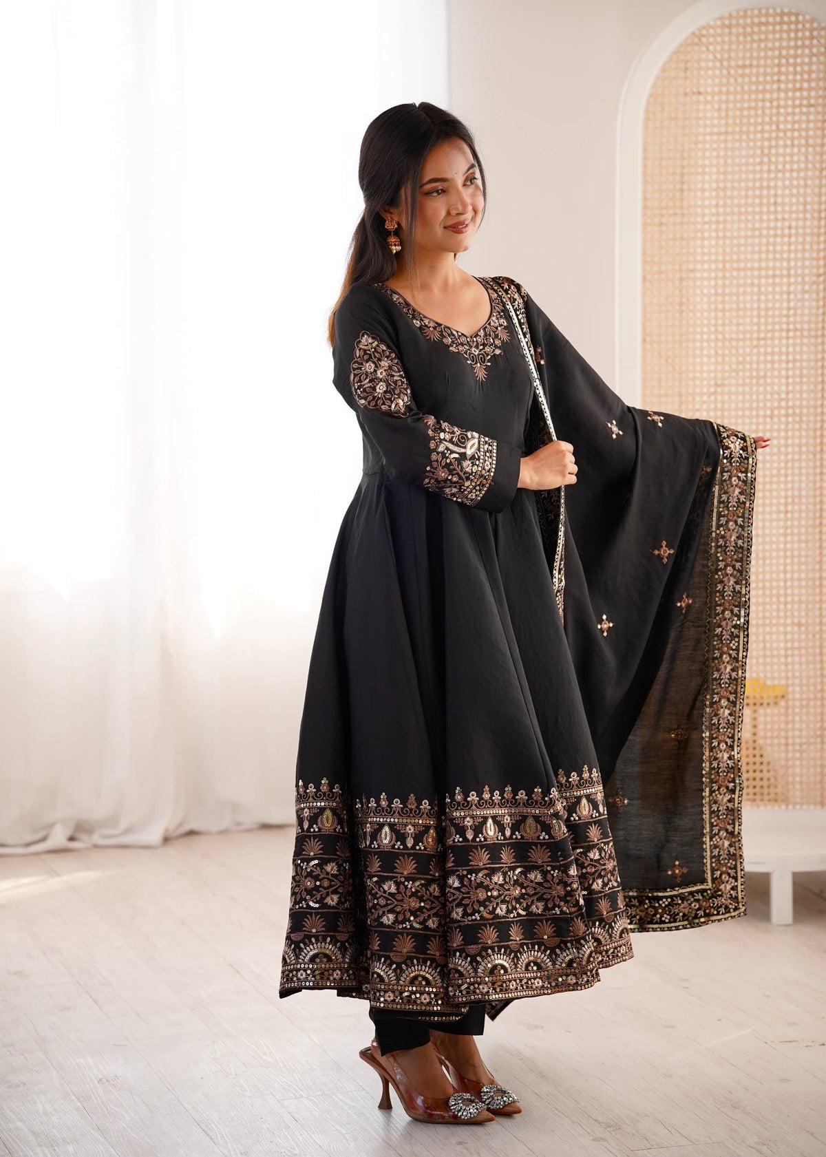 Sophisticated Anarkali for Celebratory Occasions