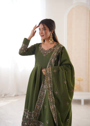 Sophisticated Anarkali for Celebratory Occasions