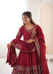 Sophisticated Anarkali for Celebratory Occasions