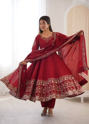 Sophisticated Anarkali for Celebratory Occasions