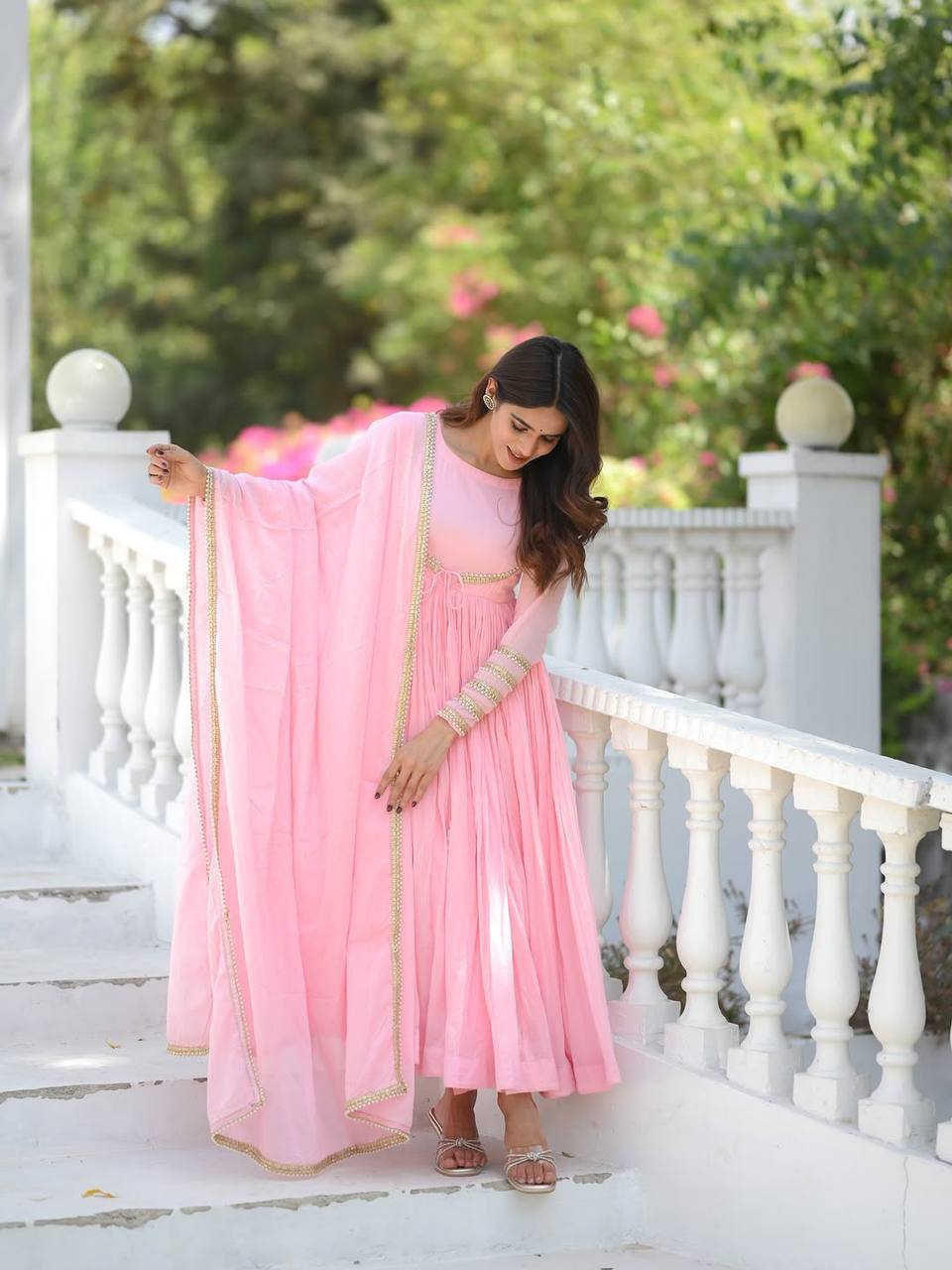 Stylish Anarkali Outfit for Cultural Gatherings