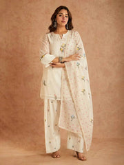 Graceful Floral Print Kurta Suit for Modern Elegance