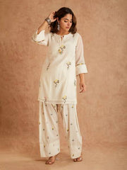 Graceful Floral Print Kurta Suit for Modern Elegance