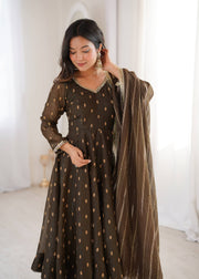 Serene Sophistication Anarkali for Every Occasion