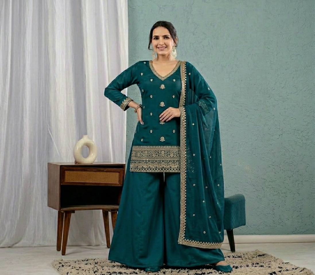 Timeless Elegance in Embroidered Fashion