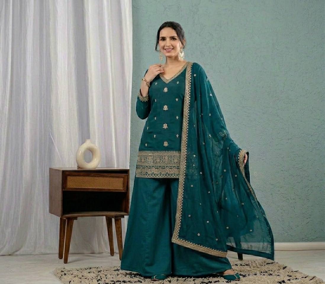 Timeless Elegance in Embroidered Fashion