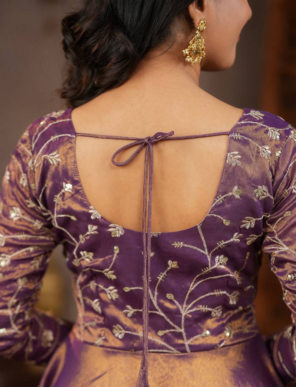 Luxurious Silk Anarkali for Festive Celebrations