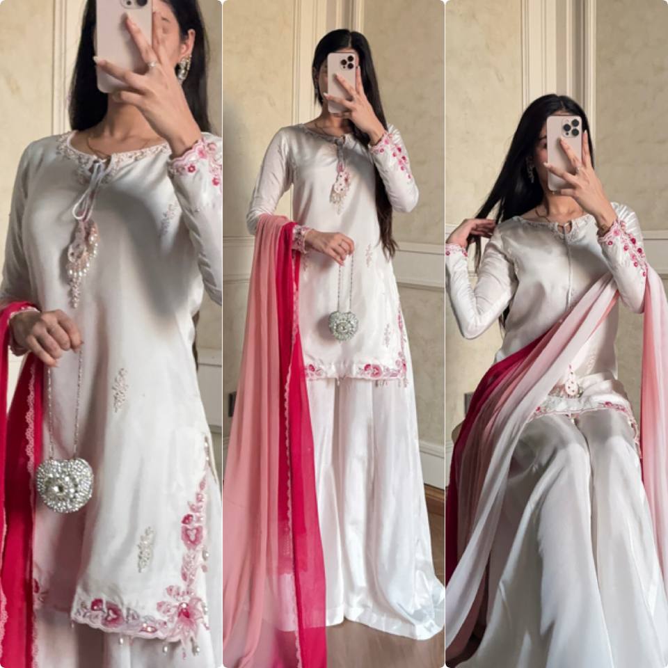 Premium White Festive Suit Crafted For Timeless Royal Elegance Always