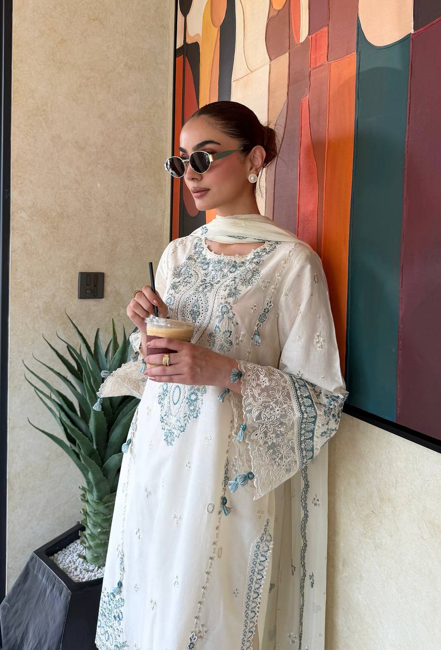 Traditional Charm A Woman's Elegant Ensemble
