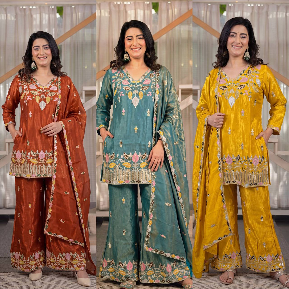 Chic Anarkali Ensemble for Traditional Celebrations