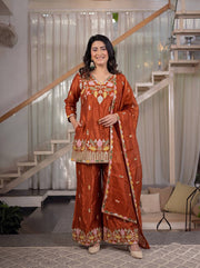 Chic Anarkali Ensemble for Traditional Celebrations