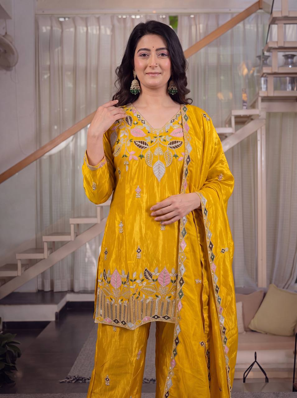 Chic Anarkali Ensemble for Traditional Celebrations