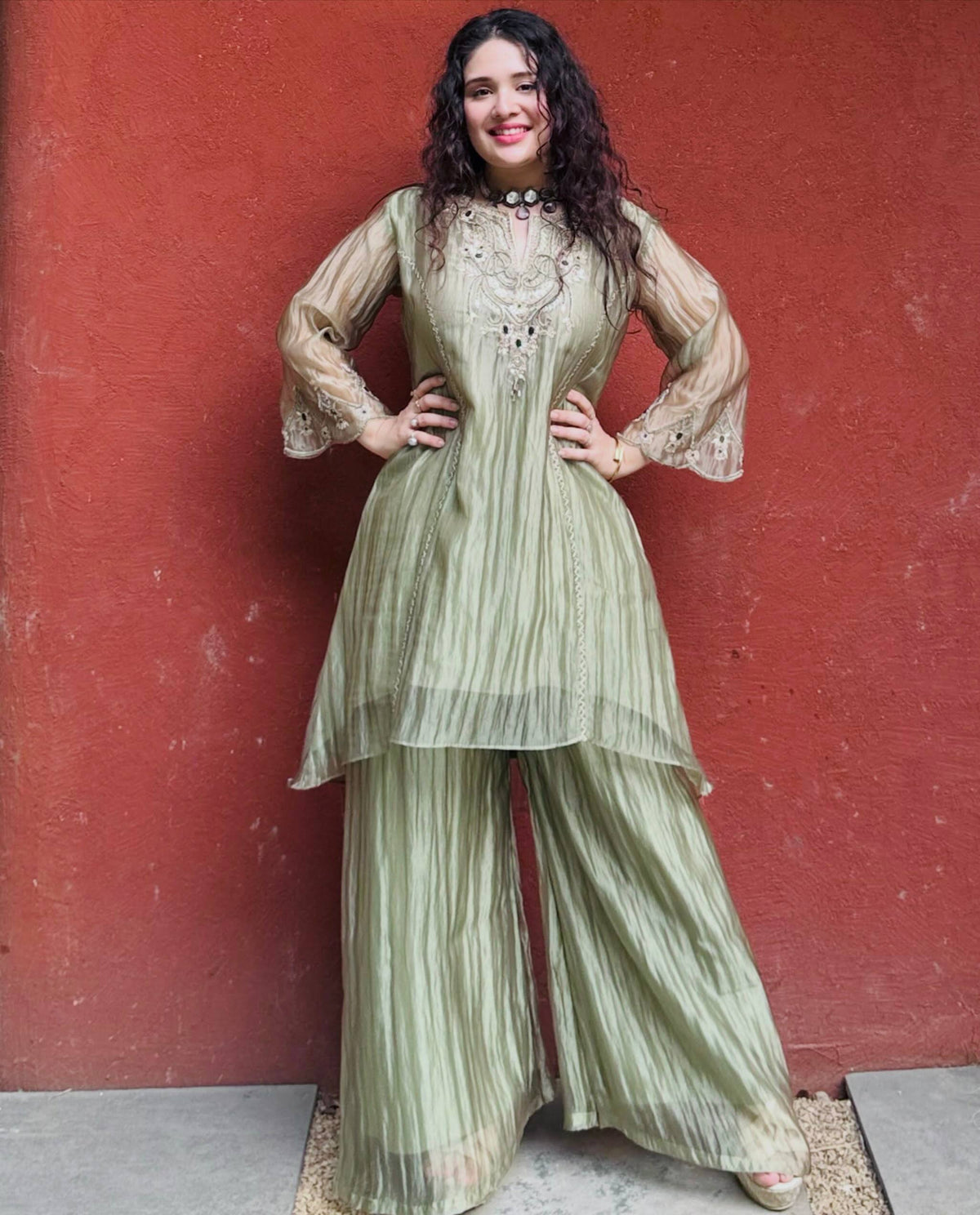 Elegant Green Fashion Statement