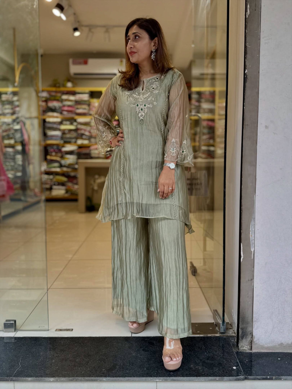 Elegant Green Fashion Statement