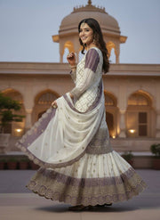 Luxurious Embroidery Suit for Graceful Moments