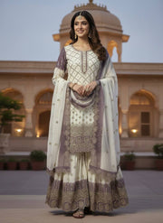 Luxurious Embroidery Suit for Graceful Moments