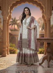 Luxurious Embroidery Suit for Graceful Moments