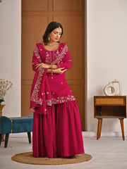 Chic and Stylish Rani Pink Salaf Attire