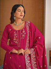 Chic and Stylish Rani Pink Salaf Attire