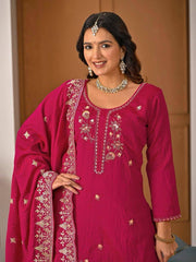 Chic and Stylish Rani Pink Salaf Attire