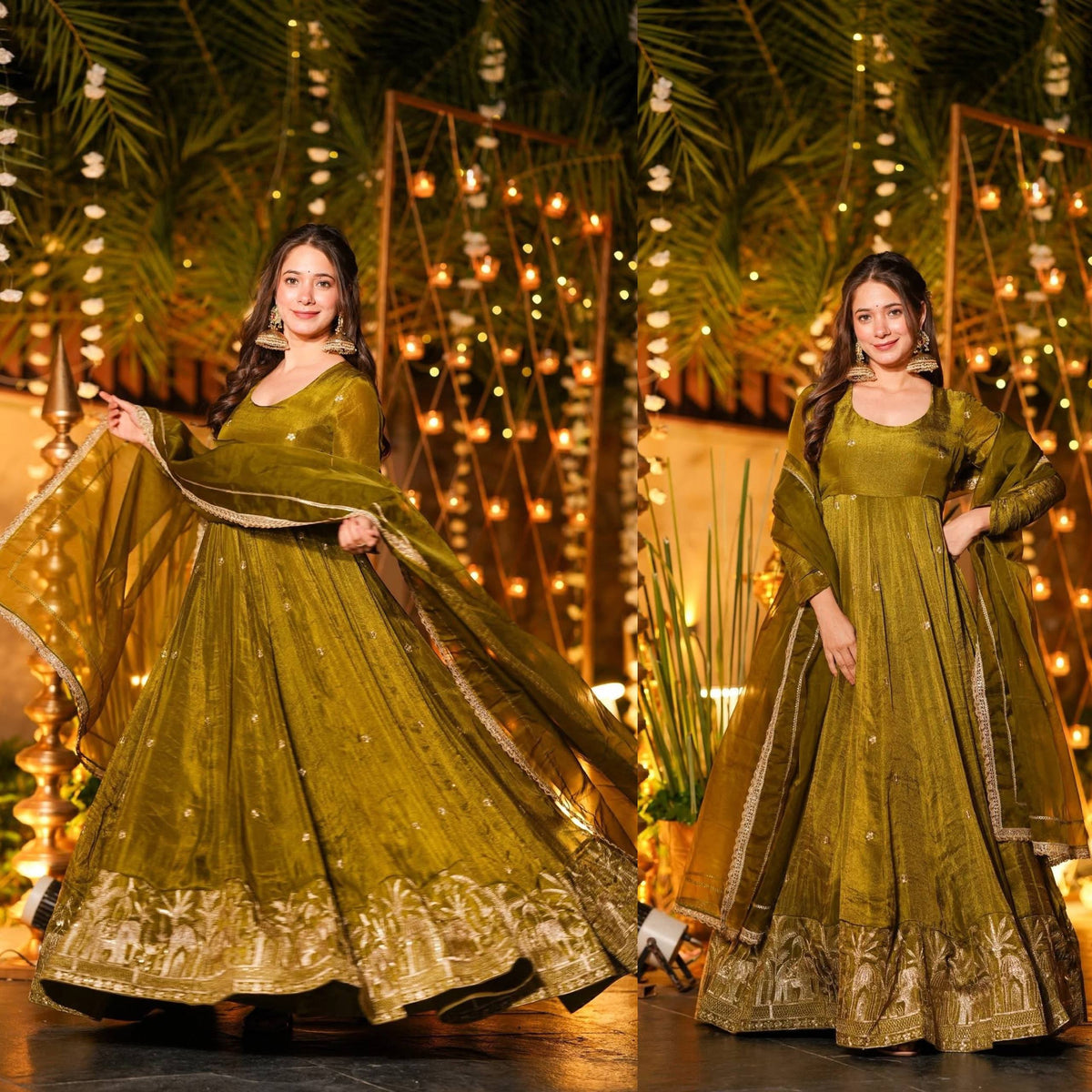 Stunning Anarkali Suit for Cultural Events