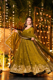 Stunning Anarkali Suit for Cultural Events