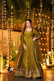 Stunning Anarkali Suit for Cultural Events
