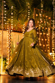 Stunning Anarkali Suit for Cultural Events