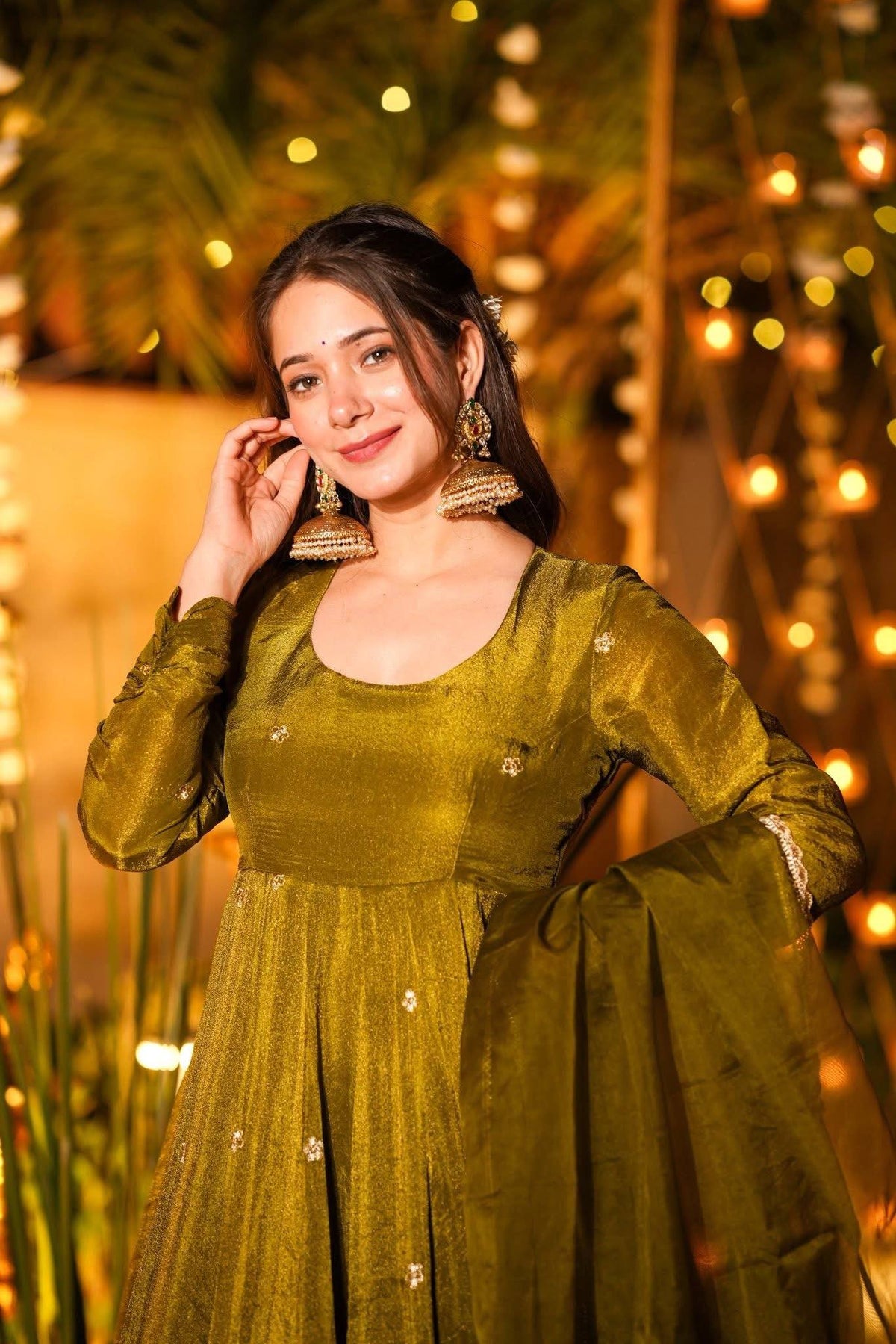 Stunning Anarkali Suit for Cultural Events