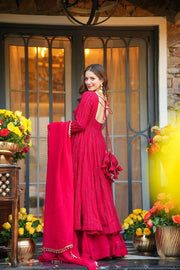 Graceful Presence A Red Dress Moment