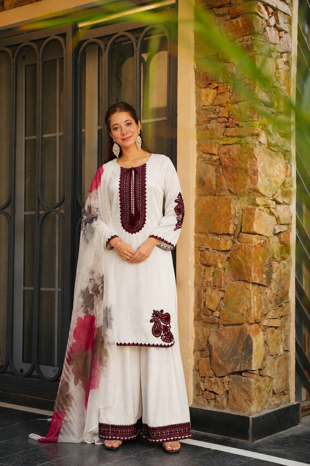 Cultural Charm Contemporary Salaf Suit Design