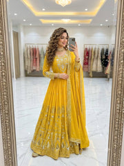 Timeless Anarkali Suit with Exquisite Embroidery