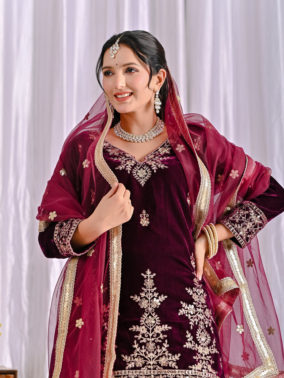 Luxurious fabric with exquisite craftsmanship showcased