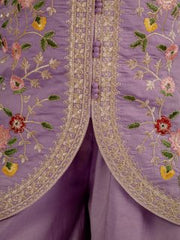 Elegant Purple Ensemble for Sophisticated Occasions