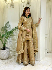 Radiant Elegance The Golden Suit Experience