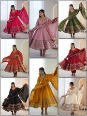Sophisticated Anarkali for Celebratory Occasions